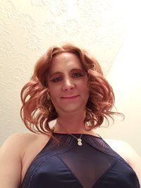 I like this new blue bra...