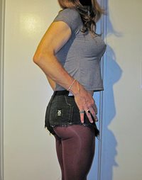do you like a girl with a round ass in little teeny tiny shorts?