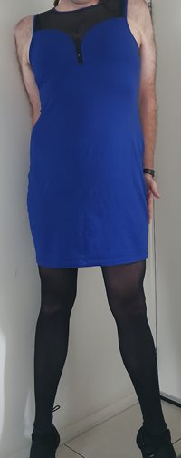 Little blue dress