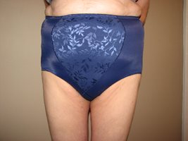 dark blue stretch panty