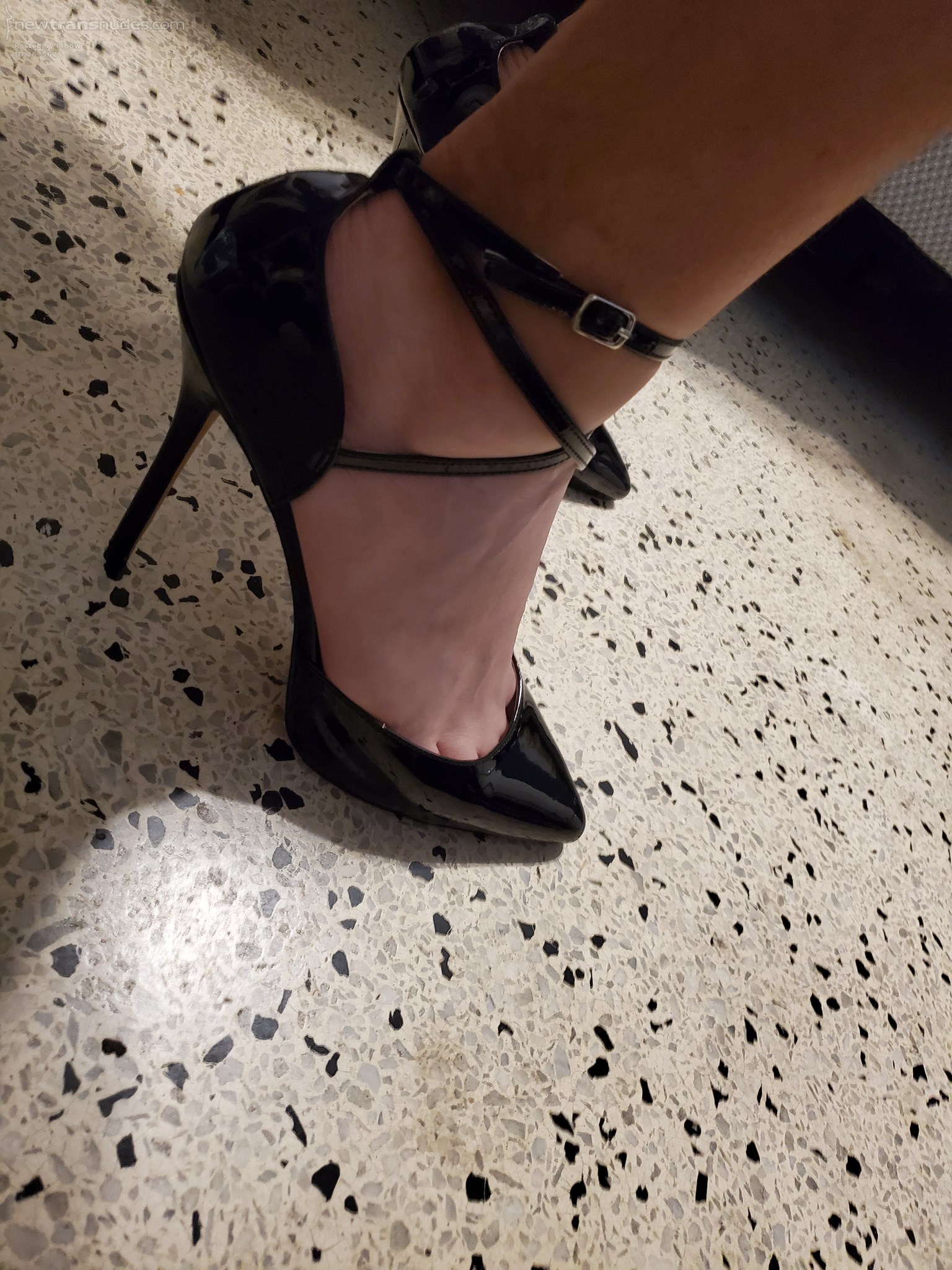 my second pair of heels. now to learn how to walk in them 