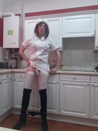 Sorry sister but i could not help it this nurse is so horny all the time
