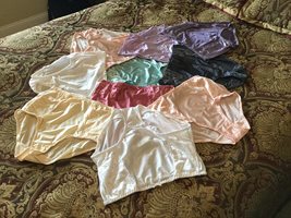 For Slave to Lycra, my Bali Double Support briefs(10 pairs). Enjoy.