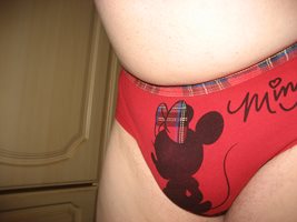 Minnie Mouse Panties worn 13 Sept 2020.