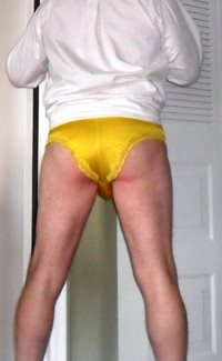 Yellow panties