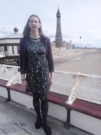 In Blackpool on the pier