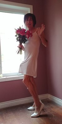 Roses for Denise in white  XOX