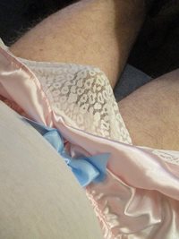 Showing my panties to my friends again...they like to look!