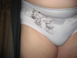 New tatty teddy e to you panties first worn 3rd Feb 2021.