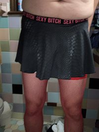 New sexy bitch mini skirt