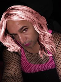 Bored, horny, cruising, and playing with my wig app.