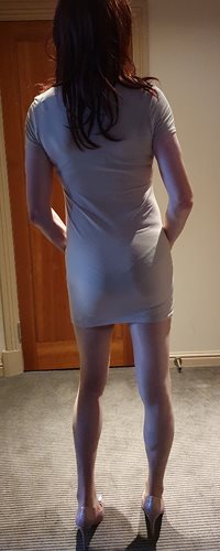 Another view of my dress