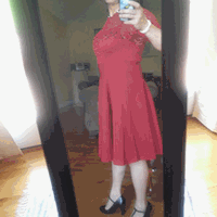 Favorite red dress