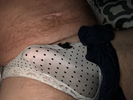 Anyone else addicted to masturbating wearing silky panties and using anothe...