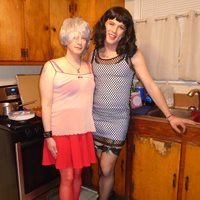 2022-01-15 Party: Our two newest t-girls, Monica and Willow. For Monica, th...