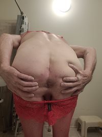 House work with a large butt plug in my male pussy!