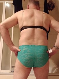 Trying on my new panties, do you like them