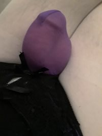 Cock bulge in panties 😚