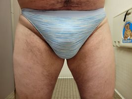 My panties for the day, thought this would help keep me cool on a hot day
