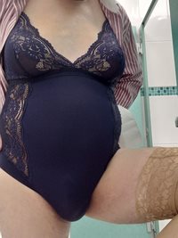 Wednesdays body suit do you like what you see, if you do show me please