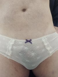 Love my new sheer panties and I hope you do too.