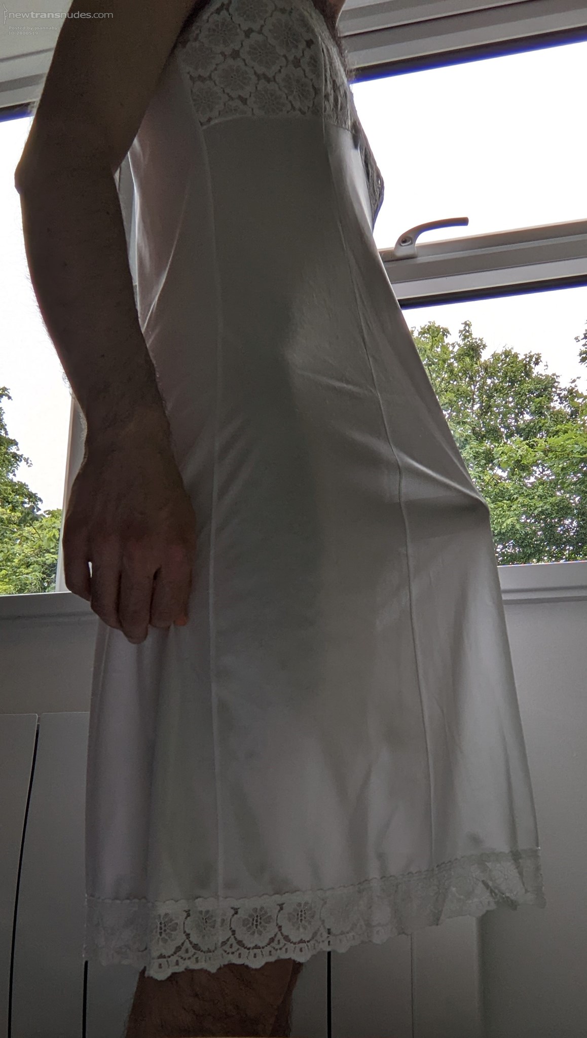 Vintage satin nightdress