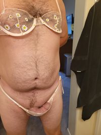 Found some lingerie to try on