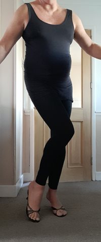 First time in leggings. I like them, what do you think?