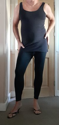 First time in leggings. I like them, what do you think?