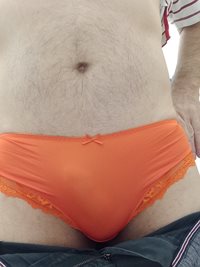 Orange panties day