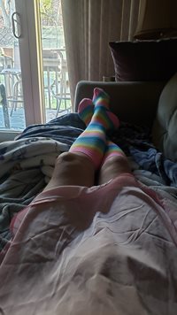 Cold lazy morning... Any Daddys wanna warm up a cute nasty sissy? 😘😍🥰💦�...