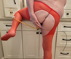 Enema with a  butt plug nozzle.