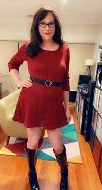 Sweater dresses are so cute! :)