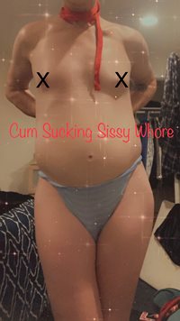 Cute dumb silly humiliation sissy slut commanded to strip and pose for ever...