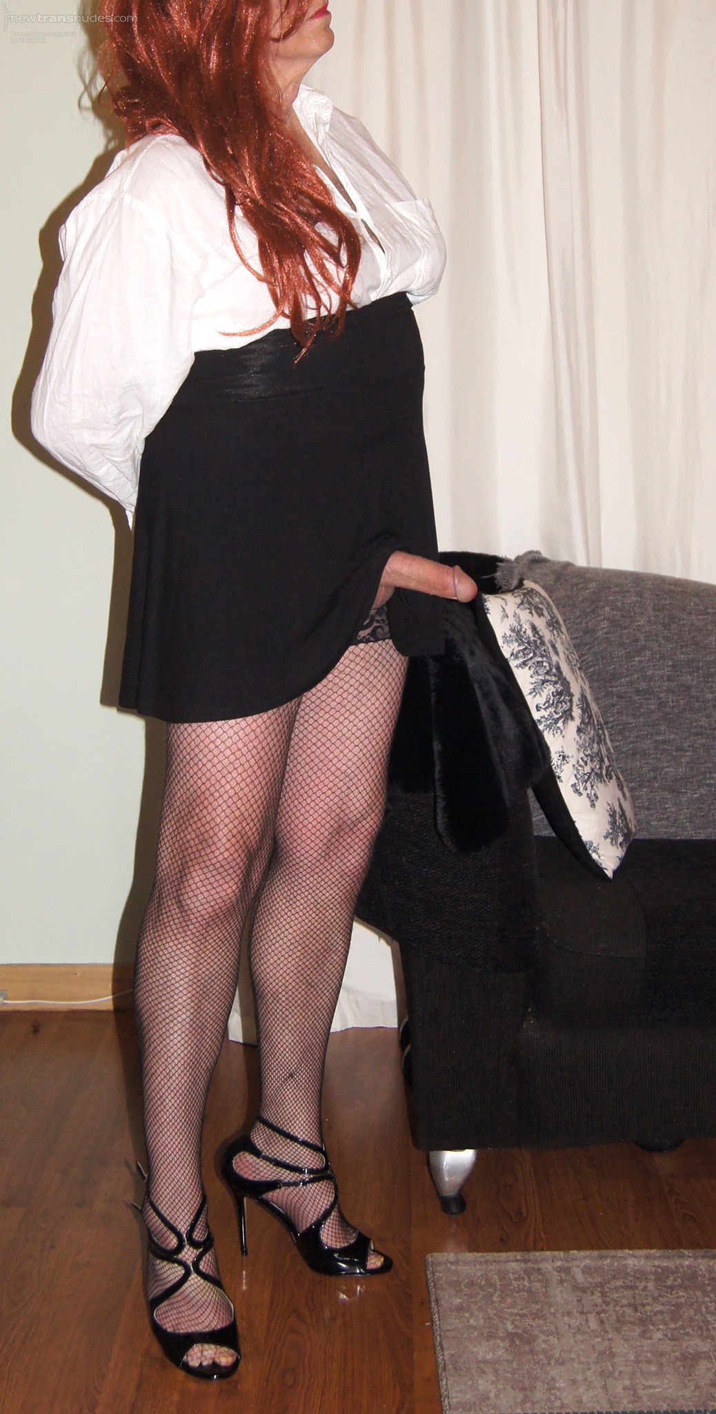 New heels and dress -