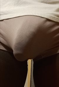 Panty bulge