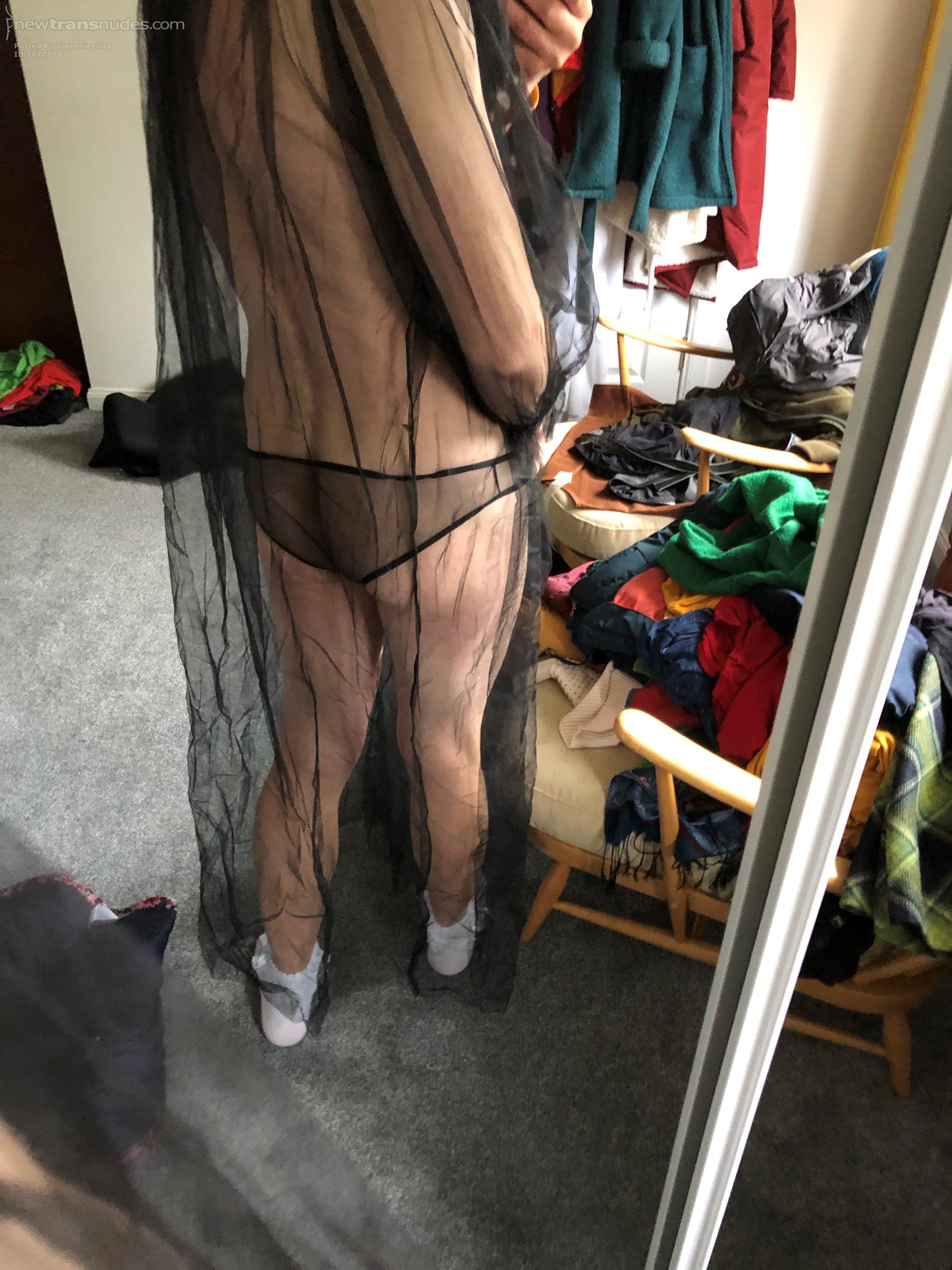 Does my bum look big in these panties?! X