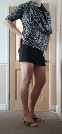 Dressed all day and on my own. Just need someone to call round and undress ...