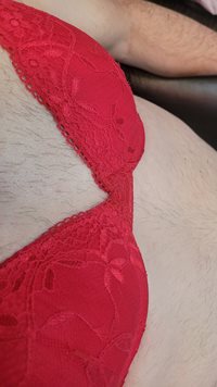 Love red lingerie