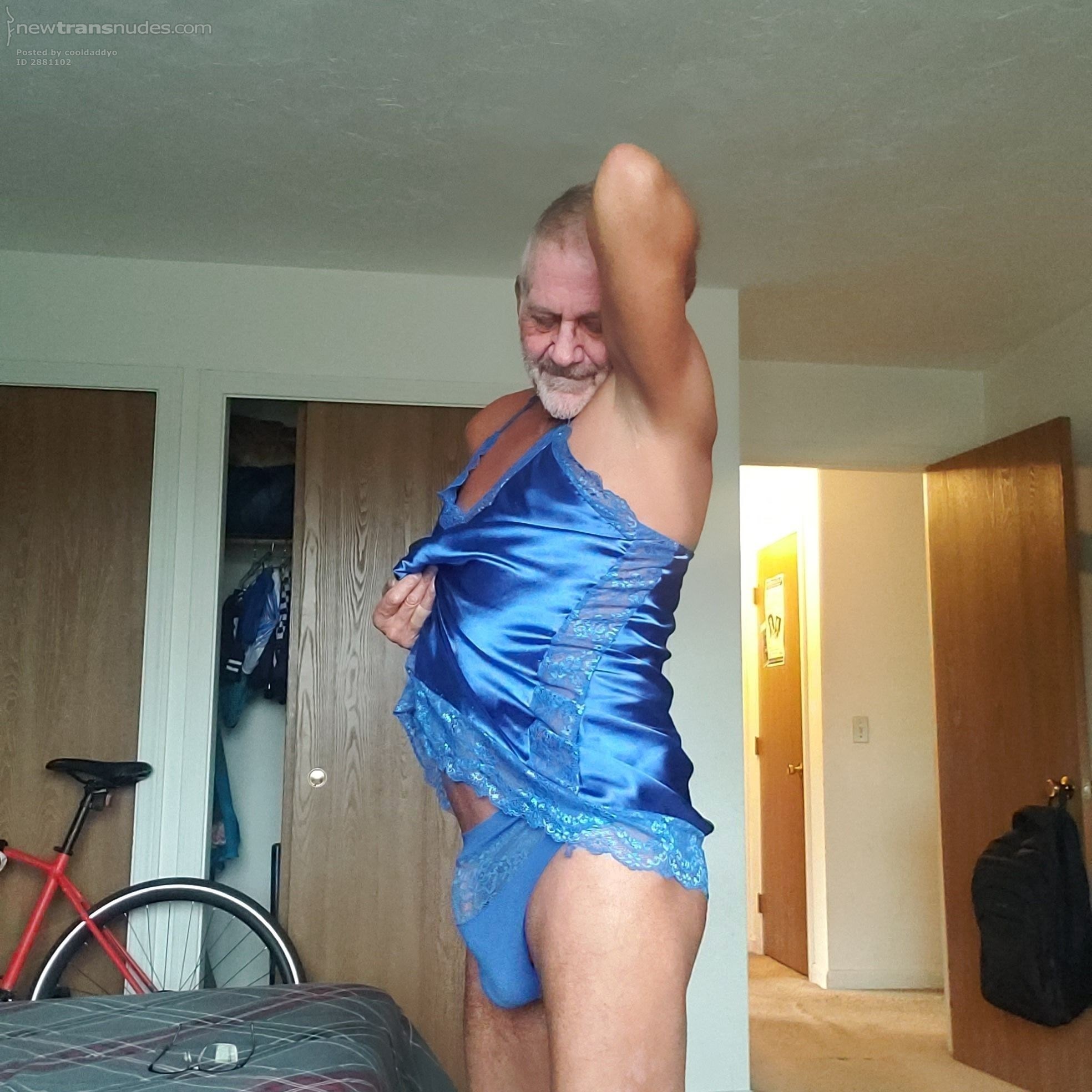 An evening of satin and lace