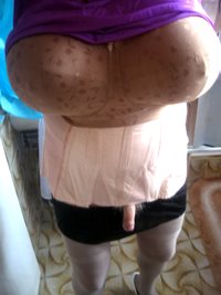 Big Granny tits lingerie