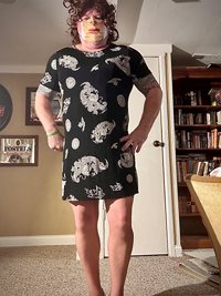 Sexy panties & short dress