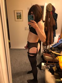 I do love stockings and a suspender belt! Xx