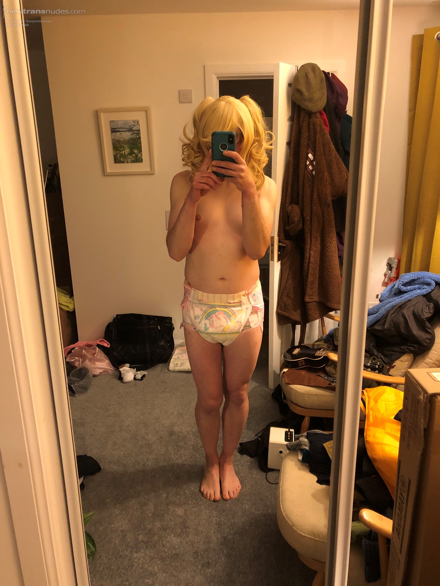 First time in nappies! Xx