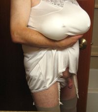 Mom dick in lingerie - Büstenhalterfrei