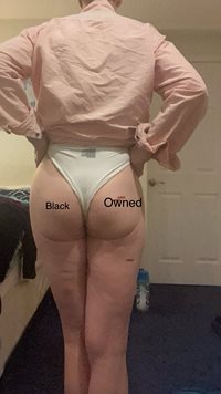 Black-owned submissive cumslut ready to be a party favor for a group of bla...