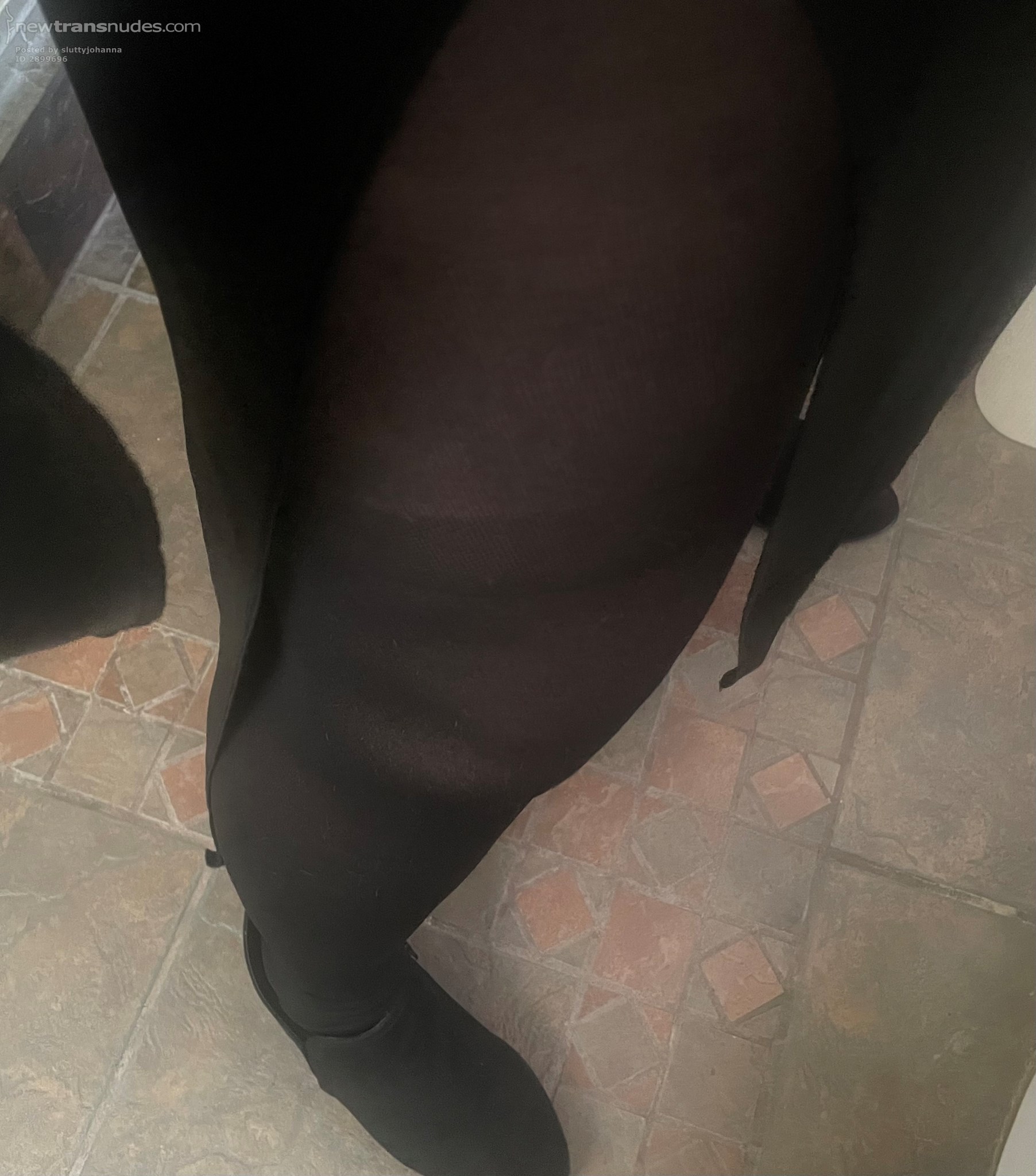 Love the side slit on this costume.