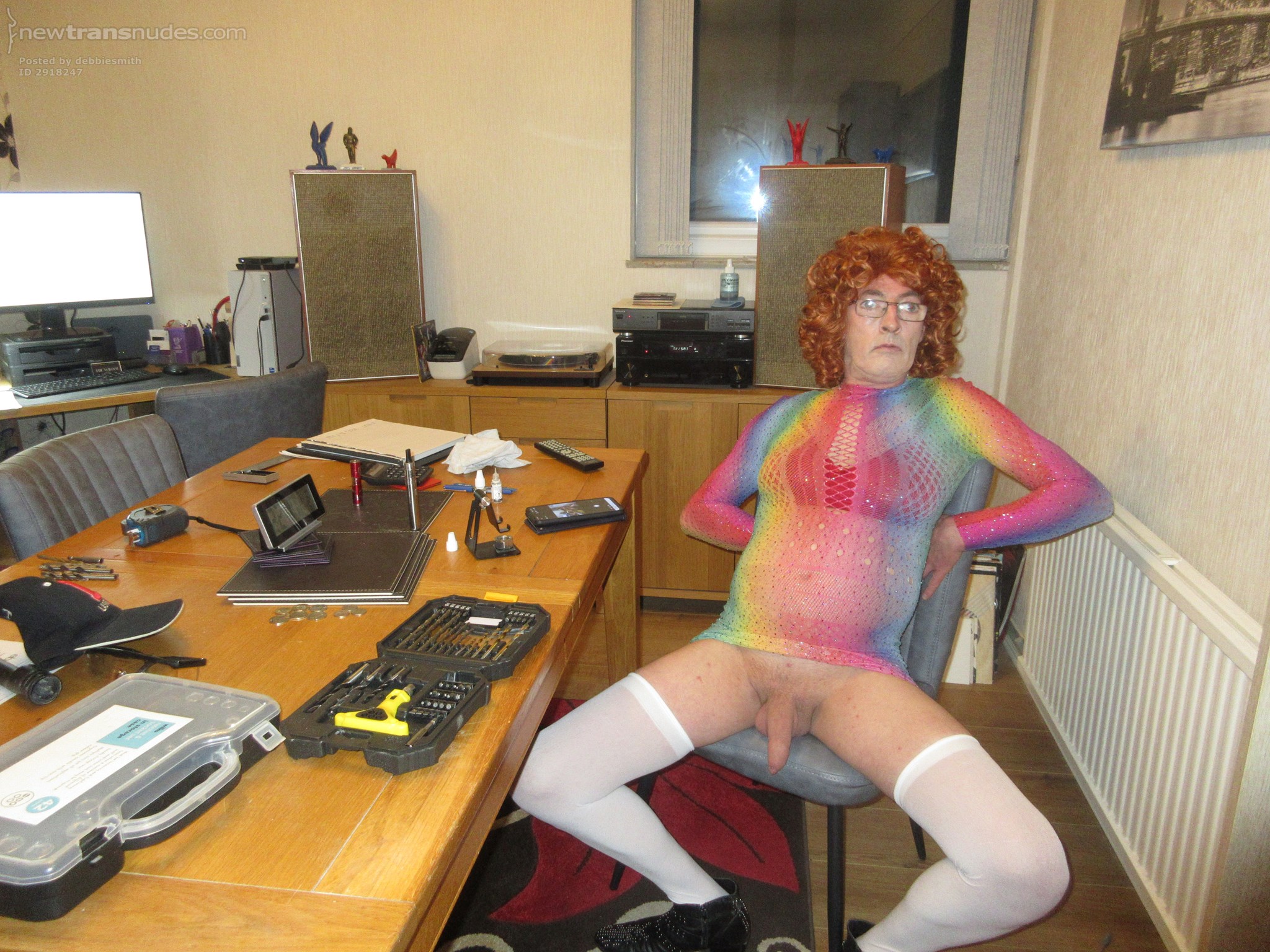 my boyfriend just love being between my hot thighs  now don't get jealous  ...