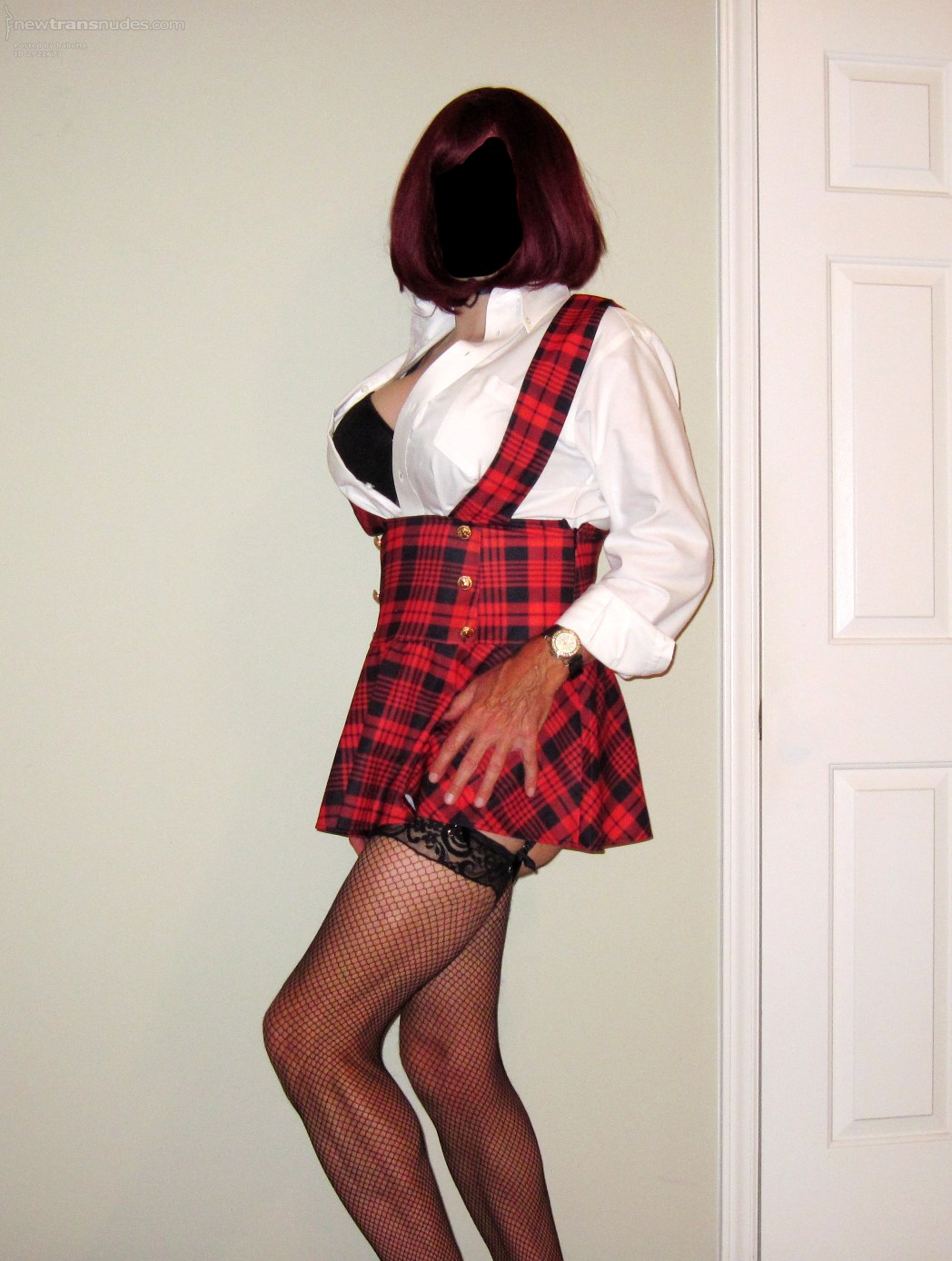 I like to choose outfits that make people think I must be a fucking slut or...