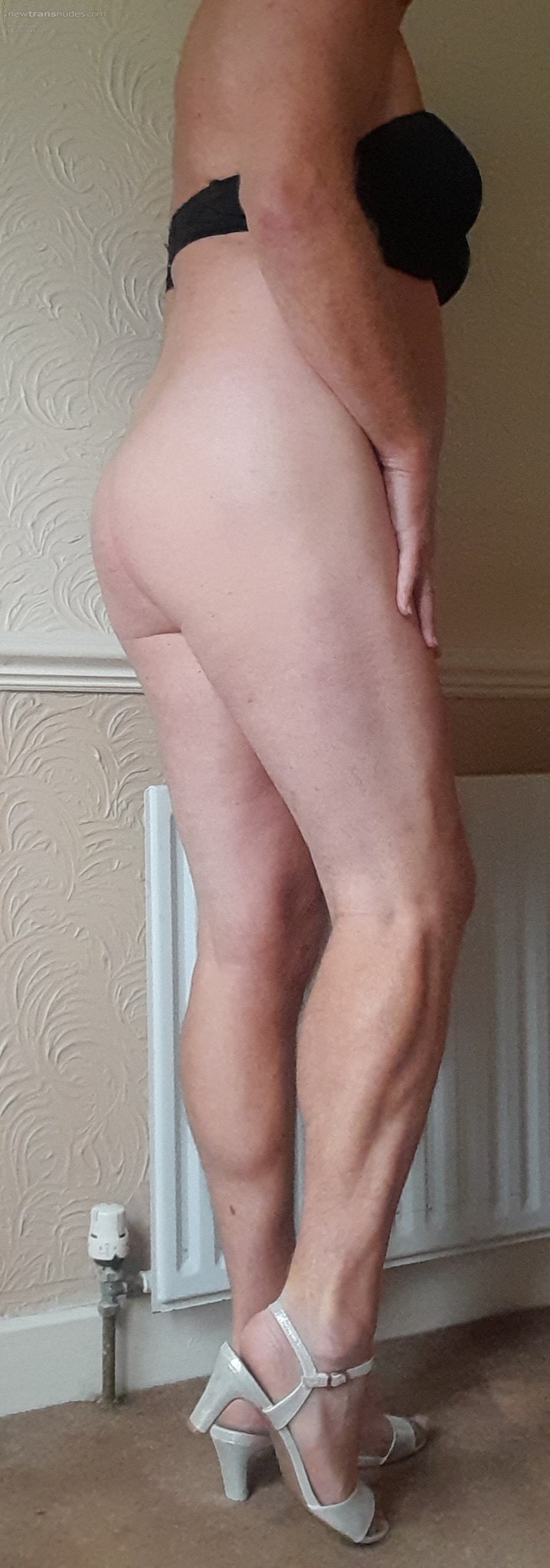 When the dress came off.